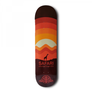 Tabla Skate Safari Scenery Giraffe